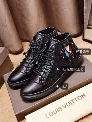 LV High-Top Fashion Men Shoes--046